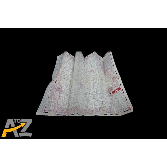 Vintage Standard Oil Company Iowa travel Pocket Road Map - Picture 6 of 10